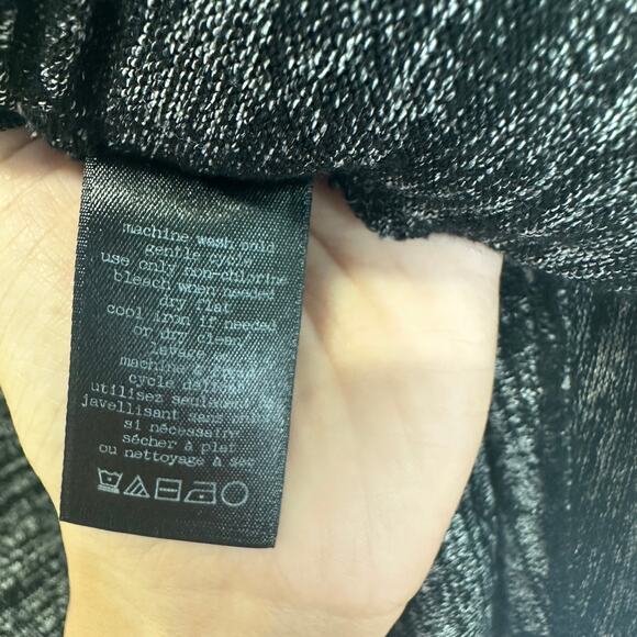 Rag & Bone Cold Shoulder Short Sleeve Shirt Grunge Women’s S Black Top‎ - Picture 9 of 9